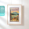 Limited Edition Canada Travel Poster of Banff National Park by Alecse