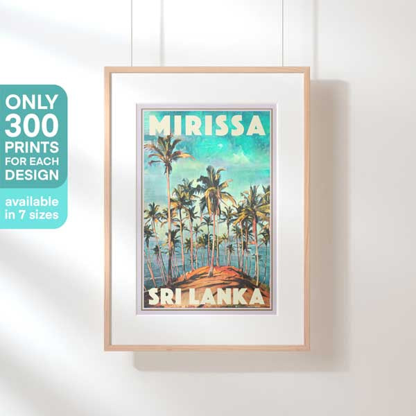 Limited Edition Mirissa poster