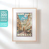 Limited Edition Monaco poster