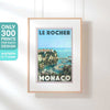 Impression Monaco en édition limitée | Le Rocher de Alecse | 300ex