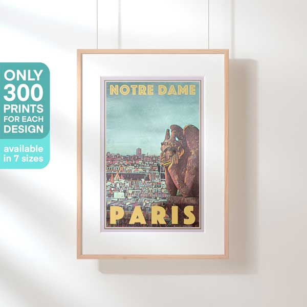 Limited Edition Paris Classic Notre Dame Print