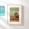 Limited Edition Old Delhi poster by Alecse | 300ex