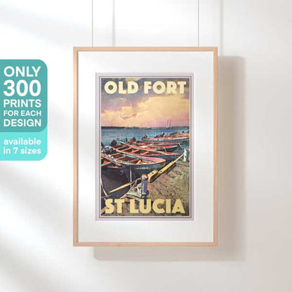 Póster de Santa Lucía Viejo Fuerte