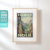 Limited Edition Palermo poster | Sicily Gallery Wall print