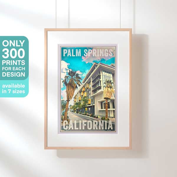 Limited Edition Palm Springs poster | 300ex