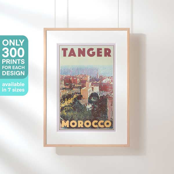 Affiche Tanger en édition limitée par Alecse