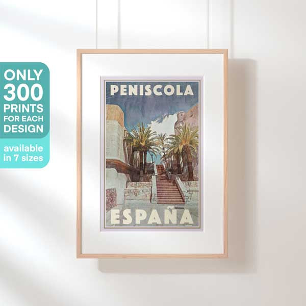 Limited Edition Peniscola poster