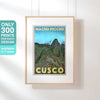 Limited Edition Peru poster of Cusco