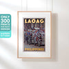 Limited Edition Philippines Travel Poster of Laoag