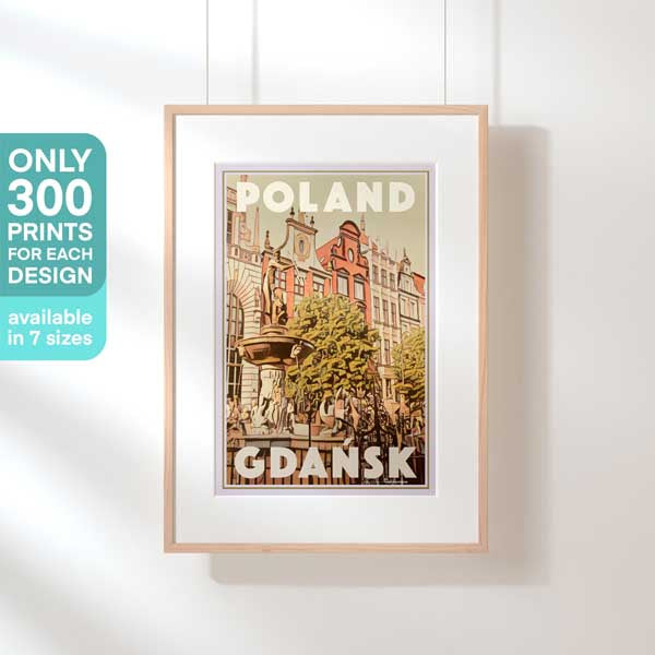 Limited Edition Poland print of Gdansk