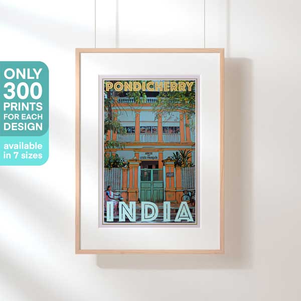 Limited Edition Pondicherry Poster