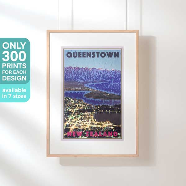 Limited Edition Classic print of Queenstown New Zealand