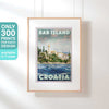 Limited Edition poster of Croatia | Rab island