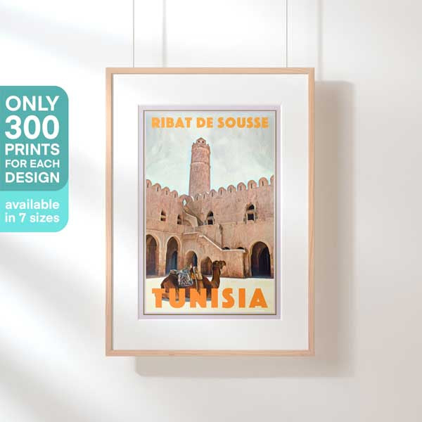 Limited Edition Tunisia Gallery Wall Print of Sousse