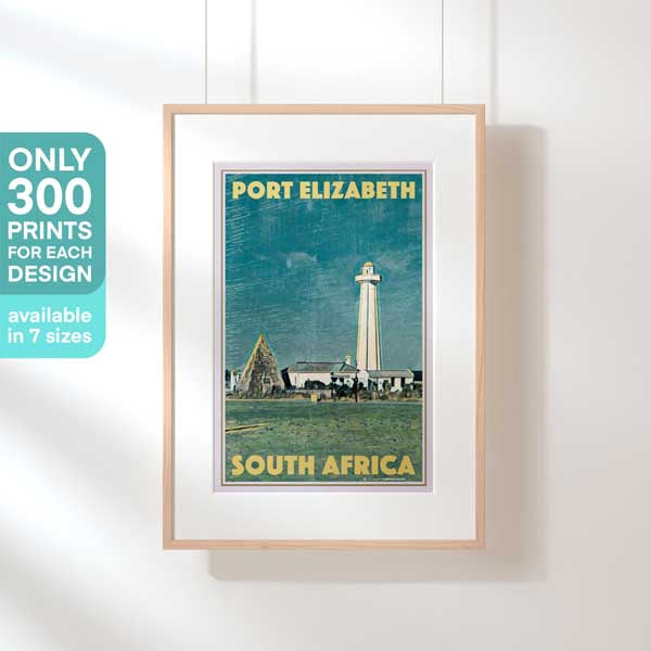 Limited Edition Classic South Africa Gallery Wall Print of Port Elizabeth