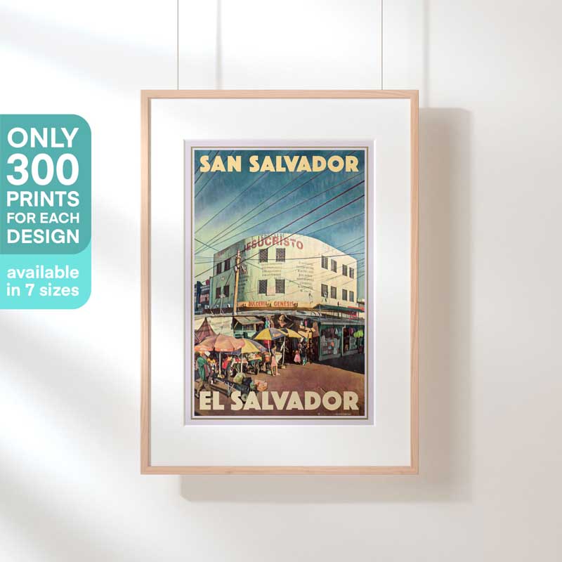 Limited Edition Salvador Travel Poster | Jesucristo by Alecse