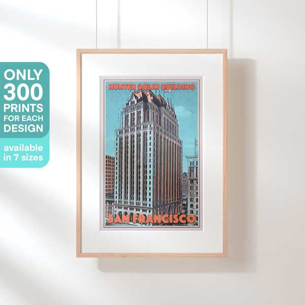 Limited Edition San Francizsco Retro Poster by Alecse | 300ex