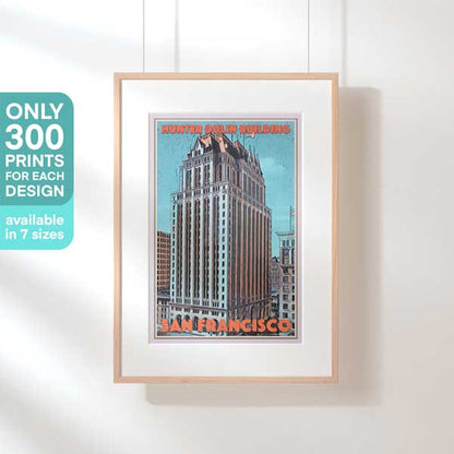 Limited Edition San Francizsco Retro Poster by Alecse | 300ex