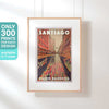 Limited Edition Classic Santiago print of Chile
