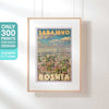 Limited Edition Bosnia poster | Sarajevo Panorama by Alecse
