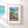 Affiche Slovénie en édition limitée par Alecse | 300ex