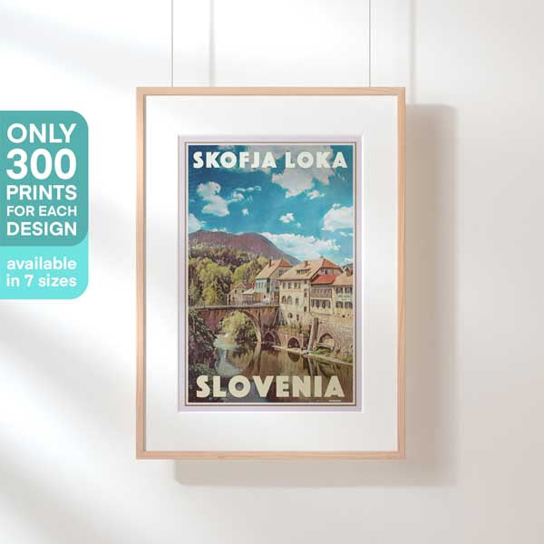 Limited Edition Slovenia poster by Alecse | 300ex