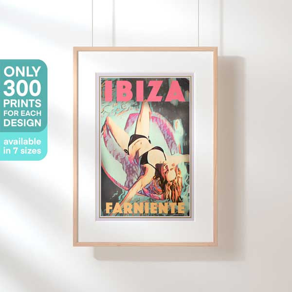 Impression d'Ibiza en édition limitée intitulée Farniente | 300ex