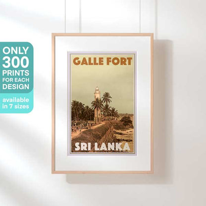 Limited Edition Galle Fort Print Lighthouse 2 | 300ex