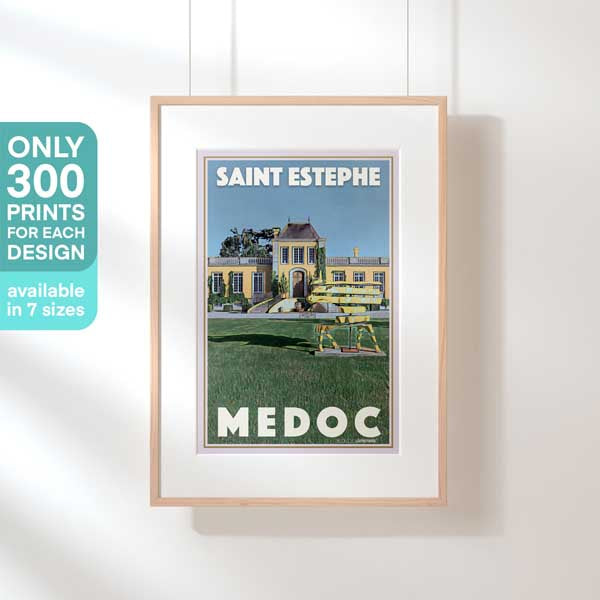 St Estephe Poster Medoc