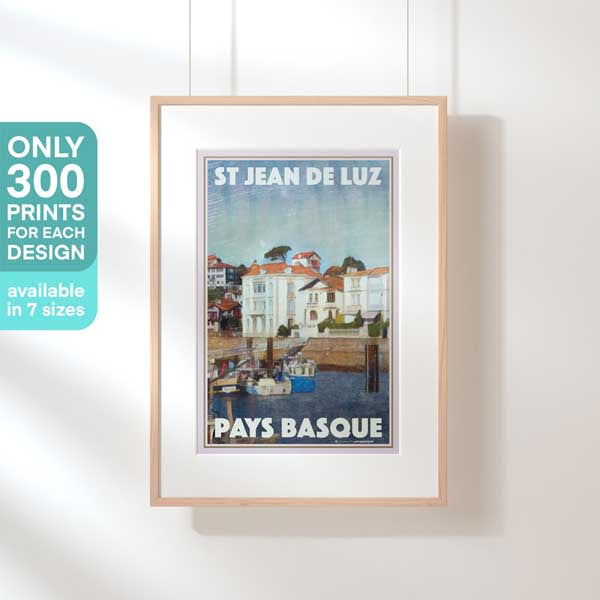 Limited Edition Sint Jean de Luz poster