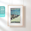 Limited Edition Classic Australia Print of the Sunshine Coast (Pier in Brisbane)