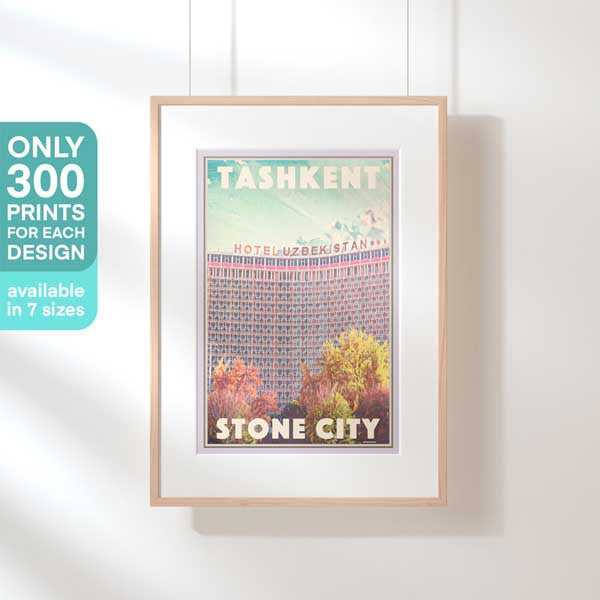 Limited Edition Uzbekistan poster