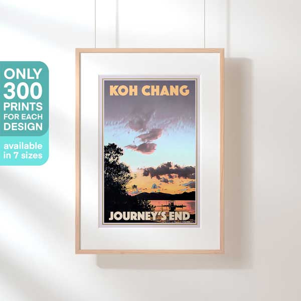 Affiche Koh Chang en édition limitée