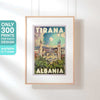 Limited Edition Details of the Grand Mosque in the Tirana Poster | Albania Gallery Wall print by Alecse