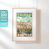 Affiche Toledo en édition limitée par Alecse | Affiche de voyage en Espagne