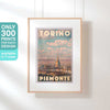 Limited Edition Torino poster | Panorama Torino by Alecse