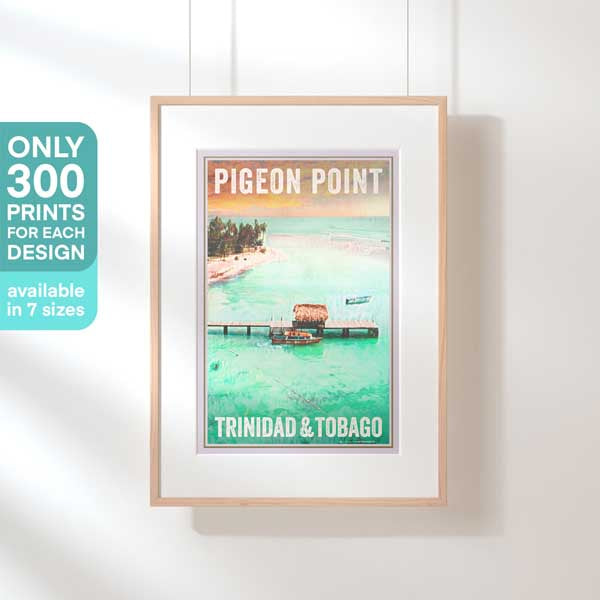 Limited Edition Tobago poster | 300ex