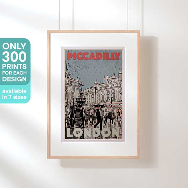 Limited Edition London print of Piccadilly Circus | 300ex