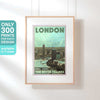Limited Edition London poster by Alecse | The Thames River 300ex