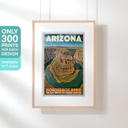 Limited Edition Horseshoe bend classic print of Arizona