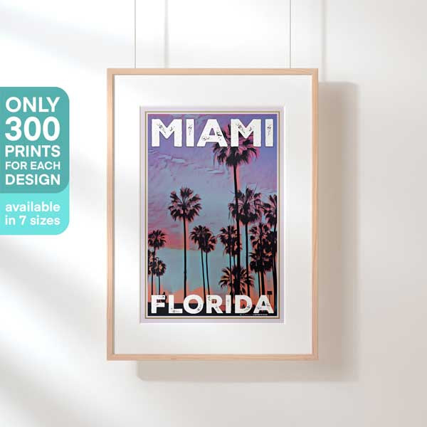 Limited Edition Miami Classic Print | 300ex