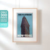 New York Flatiron Vintage Travel Poster, limited edition by Alecse, 300ex