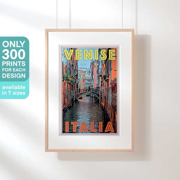Limited Edition Venice poster | 300ex
