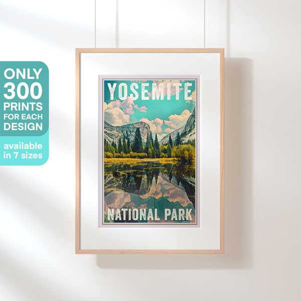 Limited Edition Yosemite Park poster by Alecse