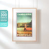 Limited Edition Zambujeira print | Classic Portugal Poster