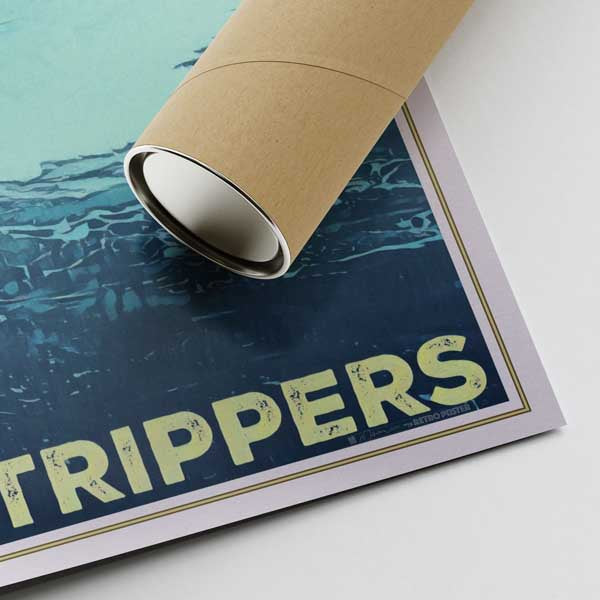 Poster da Surf Wave Hunter Longboard