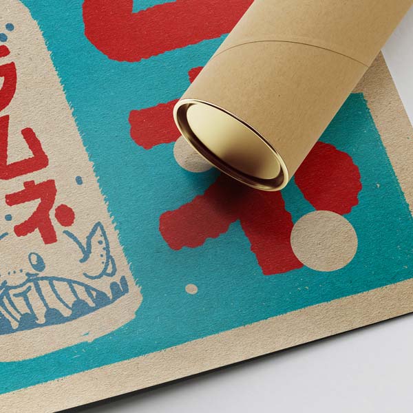 Our posters ship in a carton tube