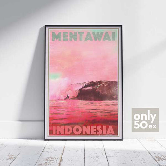 Affiche Mentawai par Alecse | Édition Collector