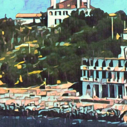 Details of the Guethary poster