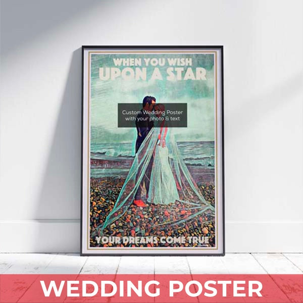 Custom wedding poster created by Alecse